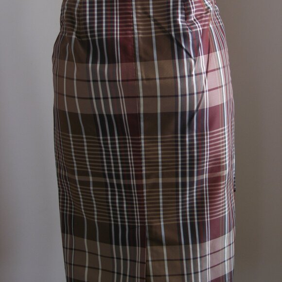 MAX MARA skirt, pattern mix, silk & cotton - Made in Italy - US8\MEX30\EU38\IT42 - Picture 3 of 4